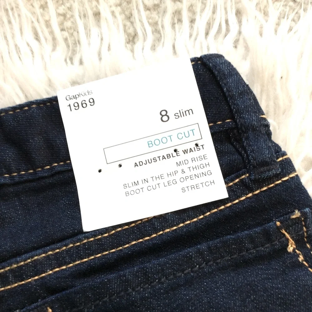 NWT Gap Kids 1969 Boot Cut Jeans